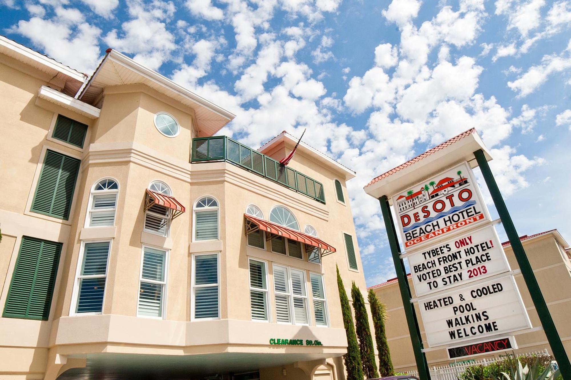 Desoto Beach Hotel Tybee Island Ngoại thất bức ảnh